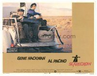 3e770 SCARECROW LC #2 '73 close up of Gene Hackman & young Al Pacino sitting in back of truck!