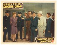 3e788 SHADOWS OVER CHINATOWN LC '46 Sidney Toler as Charlie Chan catches crook Tanis Chandler!