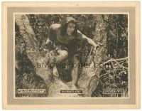 3e822 SON OF TARZAN chapter 5 LC '20 close up of Kamuela Searle as Korak in tree getting revenge!