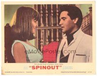 3e837 SPINOUT LC #1 '66 c/u of Elvis Presley serenading the girl of his dreams, Shelley Fabares!