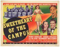 3e119 SWEETHEART OF THE CAMPUS TC '41 Ruby Keeler, Ozzie & Harriet, cool big band image!
