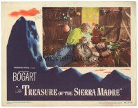 3e008 TREASURE OF THE SIERRA MADRE LC #3 '48 Walter Huston tends to wounded Tim Holt, John Huston!