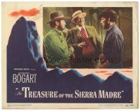 3e007 TREASURE OF THE SIERRA MADRE LC #6 '48 Humphrey Bogart & Tim Holt talk to Barton MacLane!