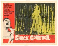 3e799 SHOCK CORRIDOR LC #6 '63 Sam Fuller's masterpiece, sexy stripper Constance Towers on stage!
