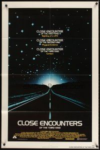 3g157 CLOSE ENCOUNTERS OF THE THIRD KIND 1sh '77 Steven Spielberg sci-fi classic!