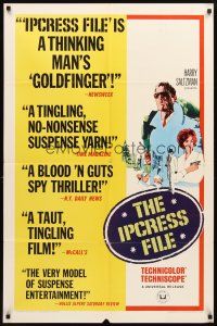 3g383 IPCRESS FILE 1sh '65 Michael Caine in the most daring sexpionage story you will ever see!