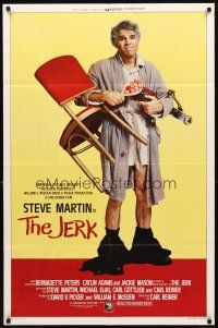 3g393 JERK int'l 1sh '79 wacky Steve Martin is the son of a poor black sharecropper!
