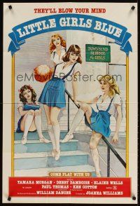 3g450 LITTLE GIRLS BLUE 23x35 1978 Tamara Morgan, Debby Damboise, they'll blow your mind!