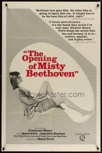3g601 OPENING OF MISTY BEETHOVEN 1sh '76 Radley Metzger, sexy Constance Money in title role!