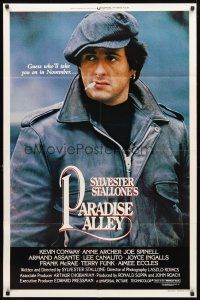 3g615 PARADISE ALLEY advance 1sh '78 Anne Archer, Armand Assante, Sylvester Stallone directs!