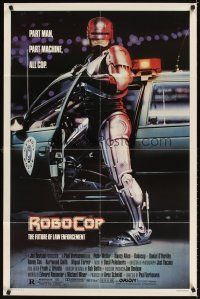 3g711 ROBOCOP 1sh '87 Paul Verhoeven classic, Peter Weller is part man, part machine, all cop!