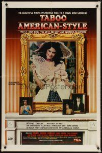 3g855 TABOO AMERICAN STYLE 3 NINA SAYS I'LL DO IT MY WAY video/theatrical 1sh '85 sexy Raven!