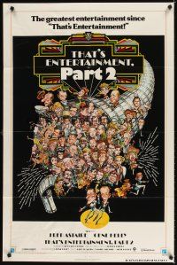 3g884 THAT'S ENTERTAINMENT PART 2 1sh '75 Fred Astaire, Gene Kelly & many MGM greats!