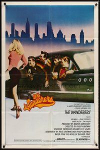 3g947 WANDERERS 1sh '79 Ken Wahl in Kaufman's 1960s New York City teen gang cult classic!