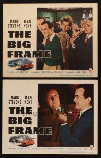3h866 BIG FRAME 2 LCs '53 cool images of Mark Stevens, Jean Kent, Cyril Smith!