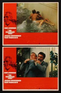 3h898 DROWNING POOL 2 LCs '75 Joanne Woodward, Paul Newman as private eye Lew Harper!