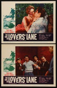 3h911 GIRL IN LOVERS' LANE 2 LCs '60 Brett Halsey & bad girl Joyce Meadows, too reckless to care!