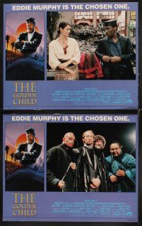 3h231 GOLDEN CHILD 8 English LCs '86 Eddie Murphy is the chosen one, directed by Michael Ritchie!