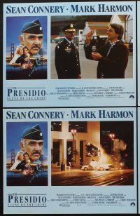 3h419 PRESIDIO 8 English LCs '88 Sean Connery in uniform, Mark Harmon, Meg Ryan, Jack Warden