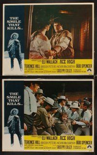3h041 ACE HIGH 8 LCs '68 Eli Wallach, Terence Hill, Brock Peters, spaghetti western!