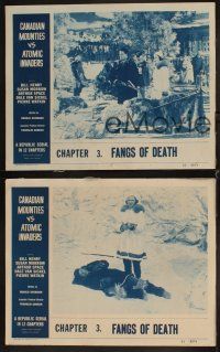 3h803 CANADIAN MOUNTIES VS ATOMIC INVADERS 3 chapter 3 LCs '53 sci-fi serial, Fangs of Death!