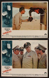 3h114 CATCH 22 8 LCs '70 Alan Arkin, Orson Welles, directed by Mike Nichols, Joseph Heller!