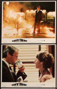 3h121 CITY HEAT 8 LCs '84 Clint Eastwood the cop & Burt Reynolds the detective!