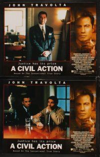 3h122 CIVIL ACTION 8 LCs '98 John Travolta as attorney for leukemia victims, Robert Duvall