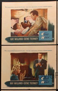 3h708 CLOSE TO MY HEART 5 LCs '51 Gene Tierney & Ray Milland adopt a child!