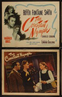 3h002 CONSTANT NYMPH 8 LCs '43 Joan Fontaine, Charles Boyer, sexy Alexis Smith!