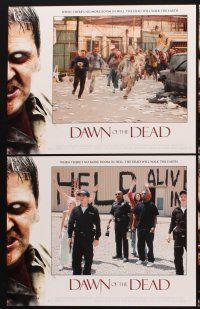 3h140 DAWN OF THE DEAD 8 LCs '04 When there's no more room in Hell the dead walk the Earth!