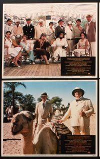 3h616 DEATH ON THE NILE 7 LCs '78 Peter Ustinov, Angela Lansbury, Bette Davis, Agatha Christie!