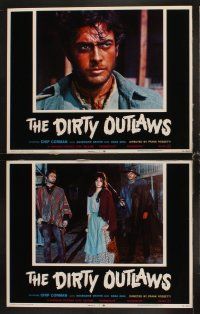3h158 DIRTY OUTLAWS 8 LCs '71 Franco Rossetti's El Desperado, spaghetti western!