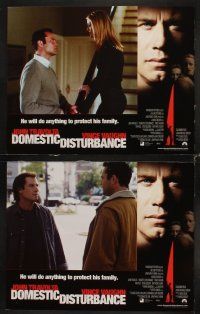 3h162 DOMESTIC DISTURBANCE 8 LCs '01 John Travolta, Vince Vaughn, Teri Polo, dysfunctional family!