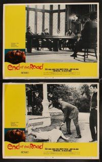 3h181 END OF THE ROAD 8 LCs '70 Stacy Keach, James Earl Jones, psychology sexploitation!