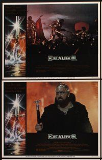 3h667 EXCALIBUR 6 LCs '81 John Boorman directed, Nicholas Clay, Nigel Terry, sexy Cherie Lunghi!