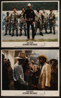 3h191 EXTREME PREJUDICE 8 LCs '86 cowboy Nick Nolte, Powers Boothe, Walter Hill directed!