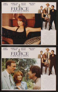 3h206 FIERCE CREATURES 8 English LCs '96 John Cleese, Kevin Kline, Jamie Lee Curtis & Michael Palin