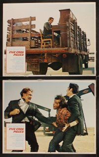 3h212 FIVE EASY PIECES 8 LCs '70 Jack Nicholson, Karen Black, directed by Bob Rafelson!
