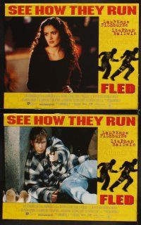 3h215 FLED 8 LCs '96 Laurence Fishburne, Stephen Baldwin, Salma Hayek, See how they run!