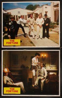 3h219 FORTUNE 8 LCs '75 Jack Nicholson, Warren Beatty, Stockard Channing, directed by Mike Nichols!