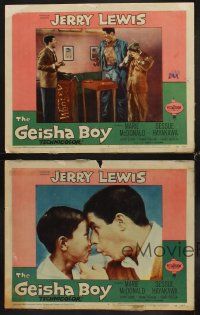 3h751 GEISHA BOY 4 LCs '58 screwball Jerry Lewis visits Japan, wacky images!