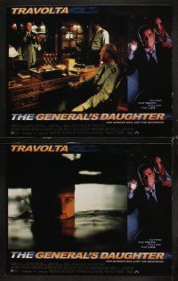 3h224 GENERAL'S DAUGHTER 8 LCs '99 John Travolta, Madeline Stowe, her murder was just the beginning