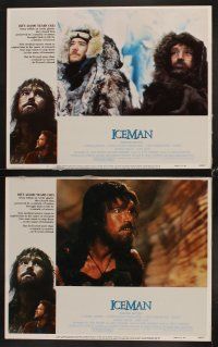 3h271 ICEMAN 8 LCs '84 Fred Schepisi, John Lone is an unfrozen 40,000 year-old neanderthal caveman!