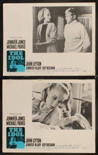 3h272 IDOL 8 LCs '66 Jennifer Jones, Michael Parks, the act of love doesn't make it a love story!