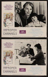3h277 IMPROPER CHANNELS 8 LCs '81 Alan Arkin, Mariette Hartley, Canadian comedy about getting even!