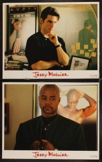 3h293 JERRY MAGUIRE 8 LCs '96 Tom Cruise, Cuba Gooding Jr, Zellweger, directed by Cameron Crowe!