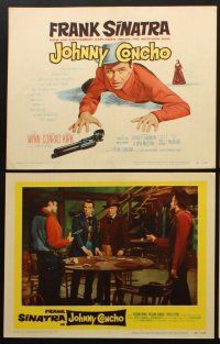 3h296 JOHNNY CONCHO 8 LCs '56 cowboy Frank Sinatra, Keenan Wynn, William Conrad!