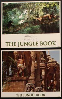 3h006 JUNGLE BOOK 13 LCs '94 Disney, Jason Scott Lee as Rudyard Kipling's classic character!