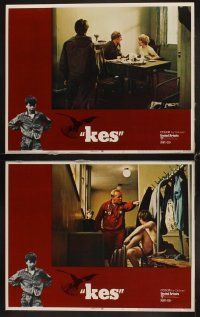 3h304 KES 8 LCs '70 Ken Loach, young David Bradley only cares about his kestrel falcon!